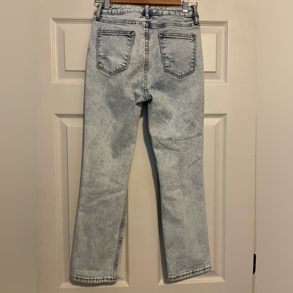 Vigoss - Stevie Ripped High Waist Crop Straight Leg Jeans - Picture 3 of 5